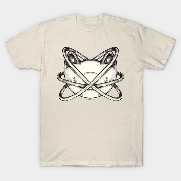 Into The Meowniverse | Second Version T-Shirt by ghostieking